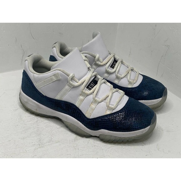 AIR JORDAN 11 Retro Low Snakeskin Sneaker Shoes
